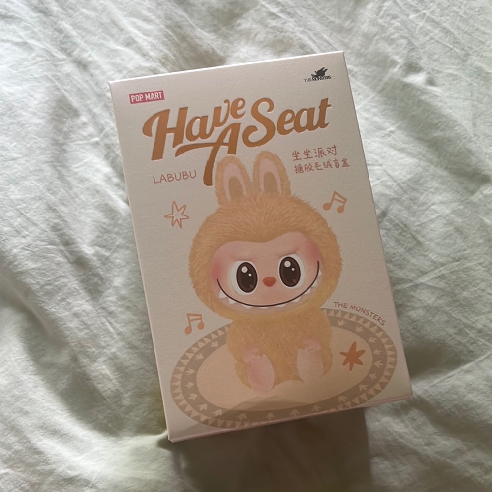 Pop Mart Labubu Have A Seat Doll Ququ